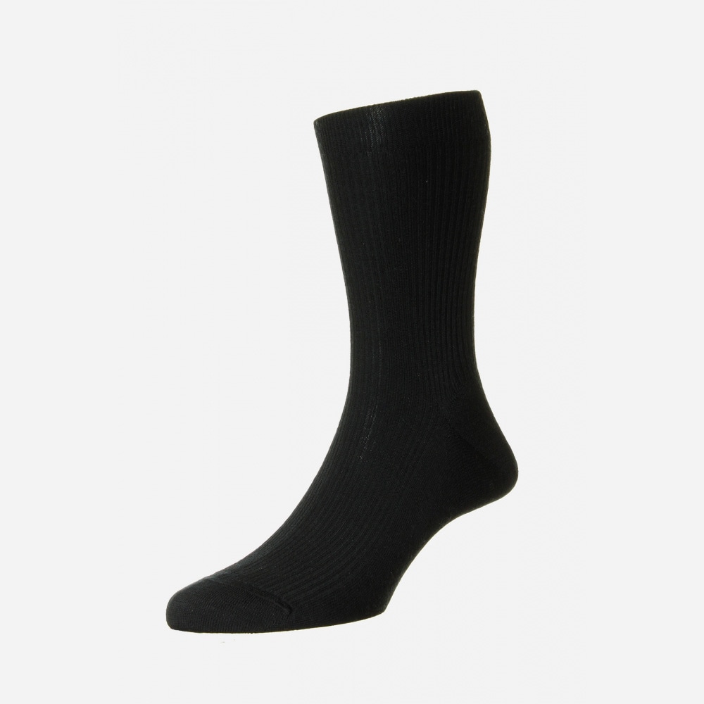 Wool Sock - Black