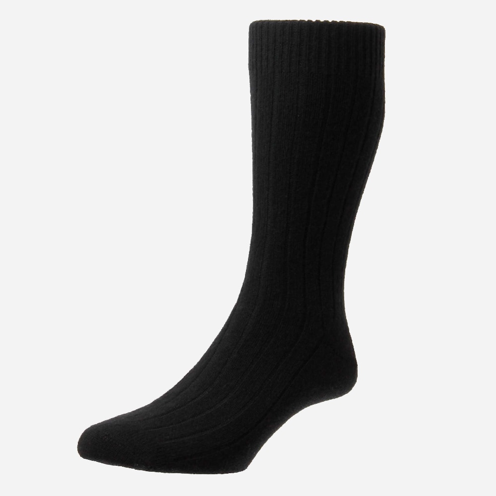 Cashmere Sock - Black