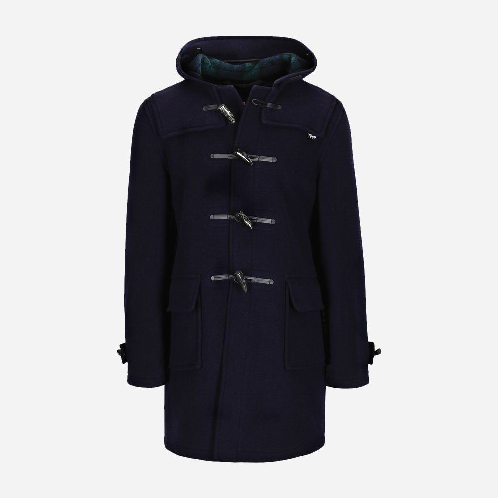 Morris Duffelcoat - Navy/Blackwatch