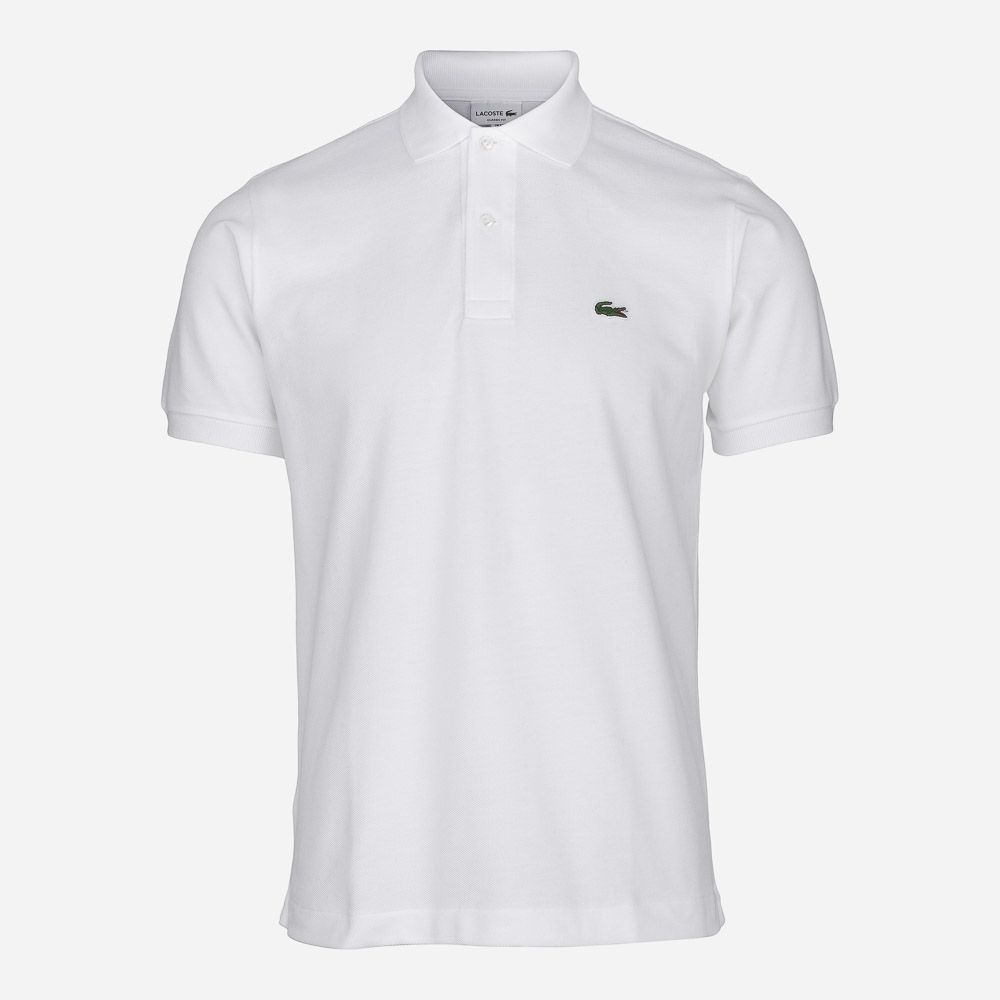 Regular Short Sleeve Piqué - White