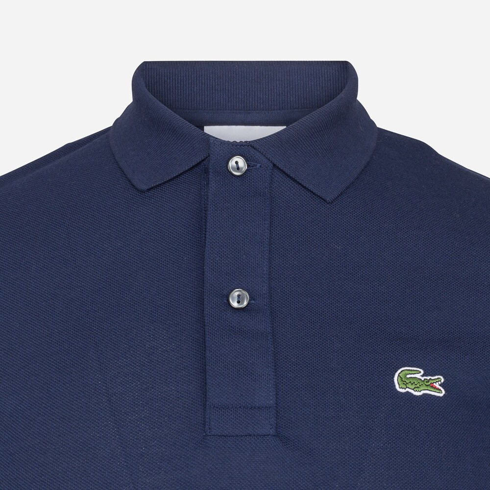 Slim Short Sleeve Piqué - Marine