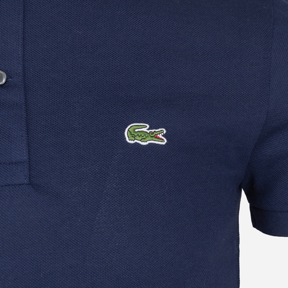 Slim Short Sleeve Piqué - Marine