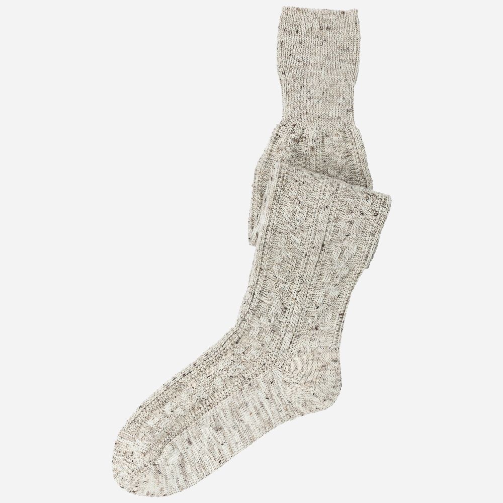 Knickersstrømper - Grå Melert