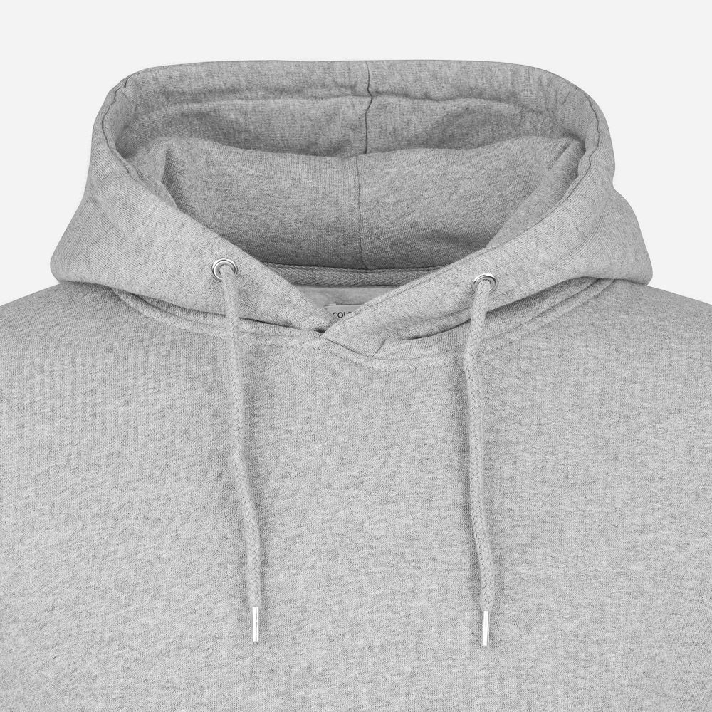 Classic Organic Hood - Heather Grey