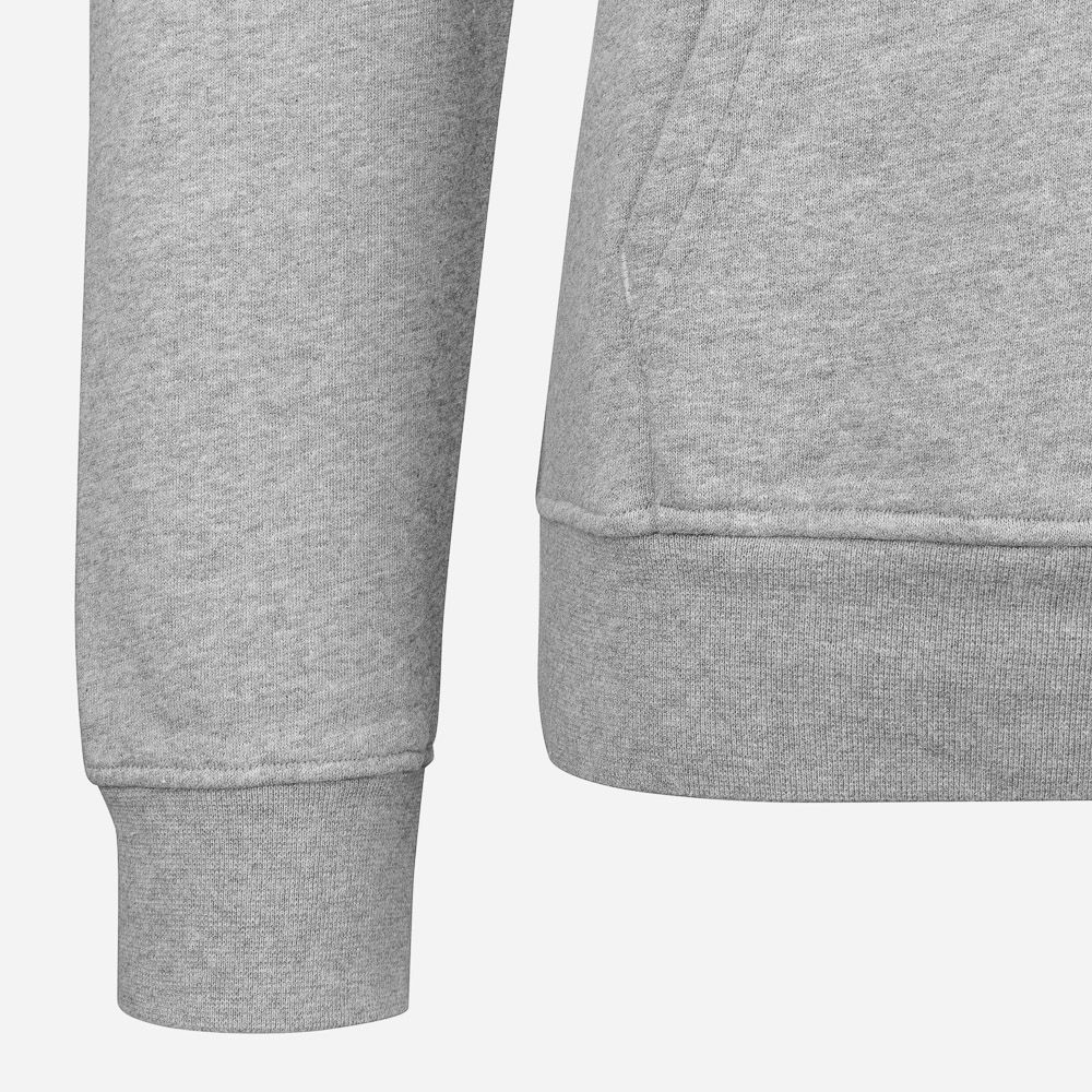 Classic Organic Hood - Heather Grey