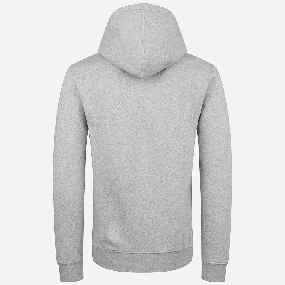 Classic Organic Hood - Heather Grey