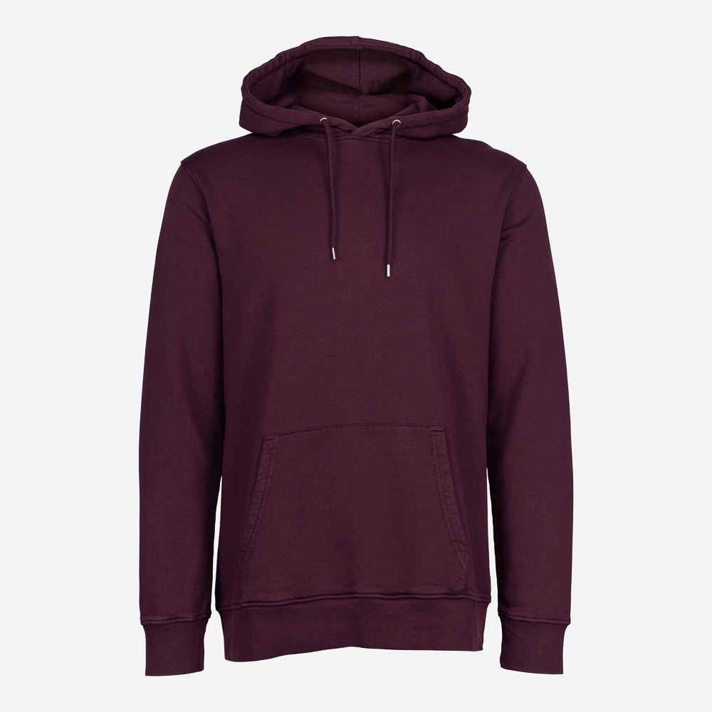 Classic Organic Hood - Oxblood Red