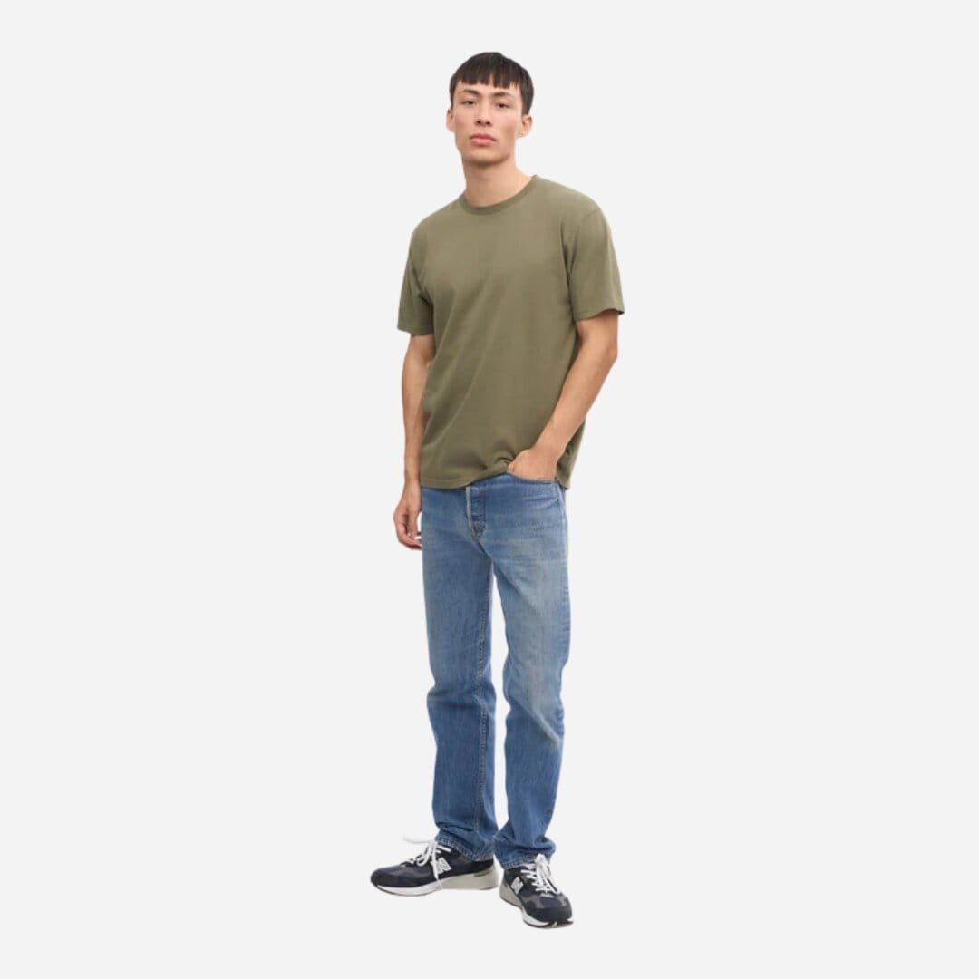 Classic Organic Tee - Dusty Olive