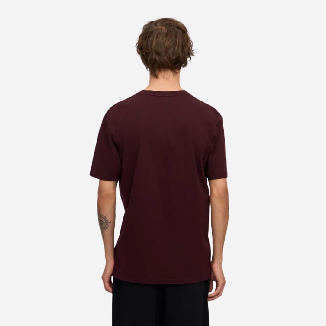 Classic Organic Tee - Oxblood Red