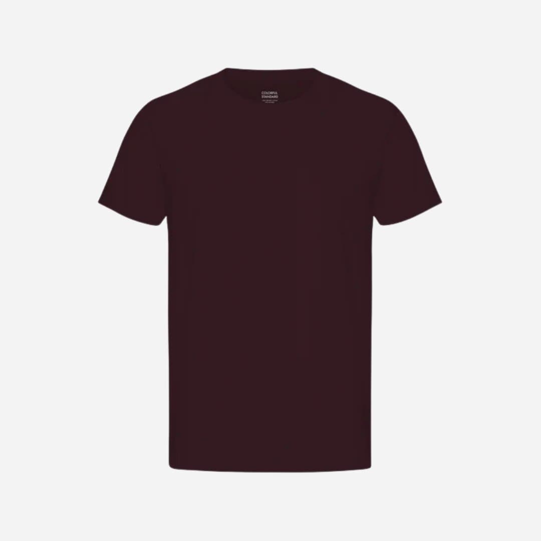 Classic Organic Tee - Oxblood Red