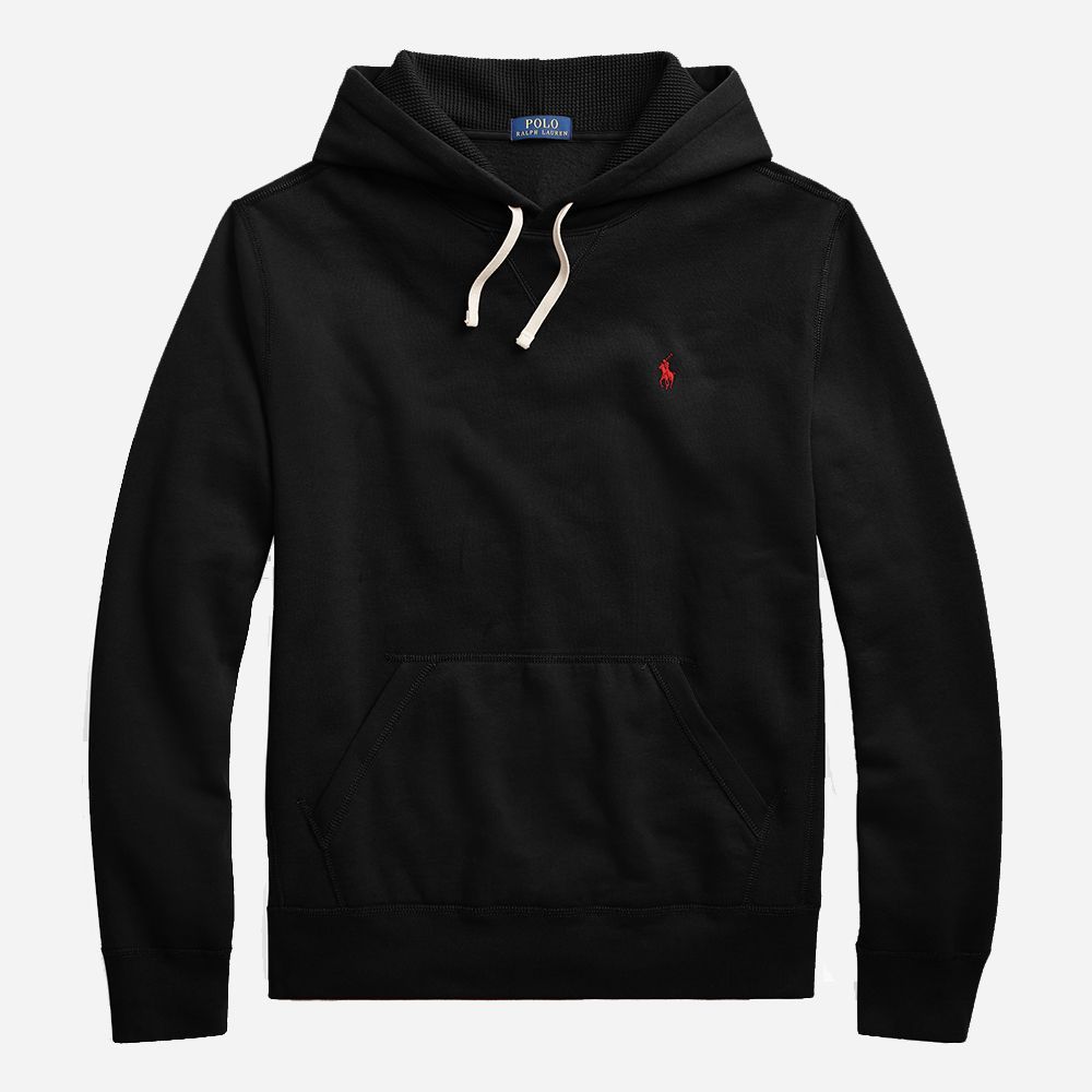 Polo Hoodie - Black