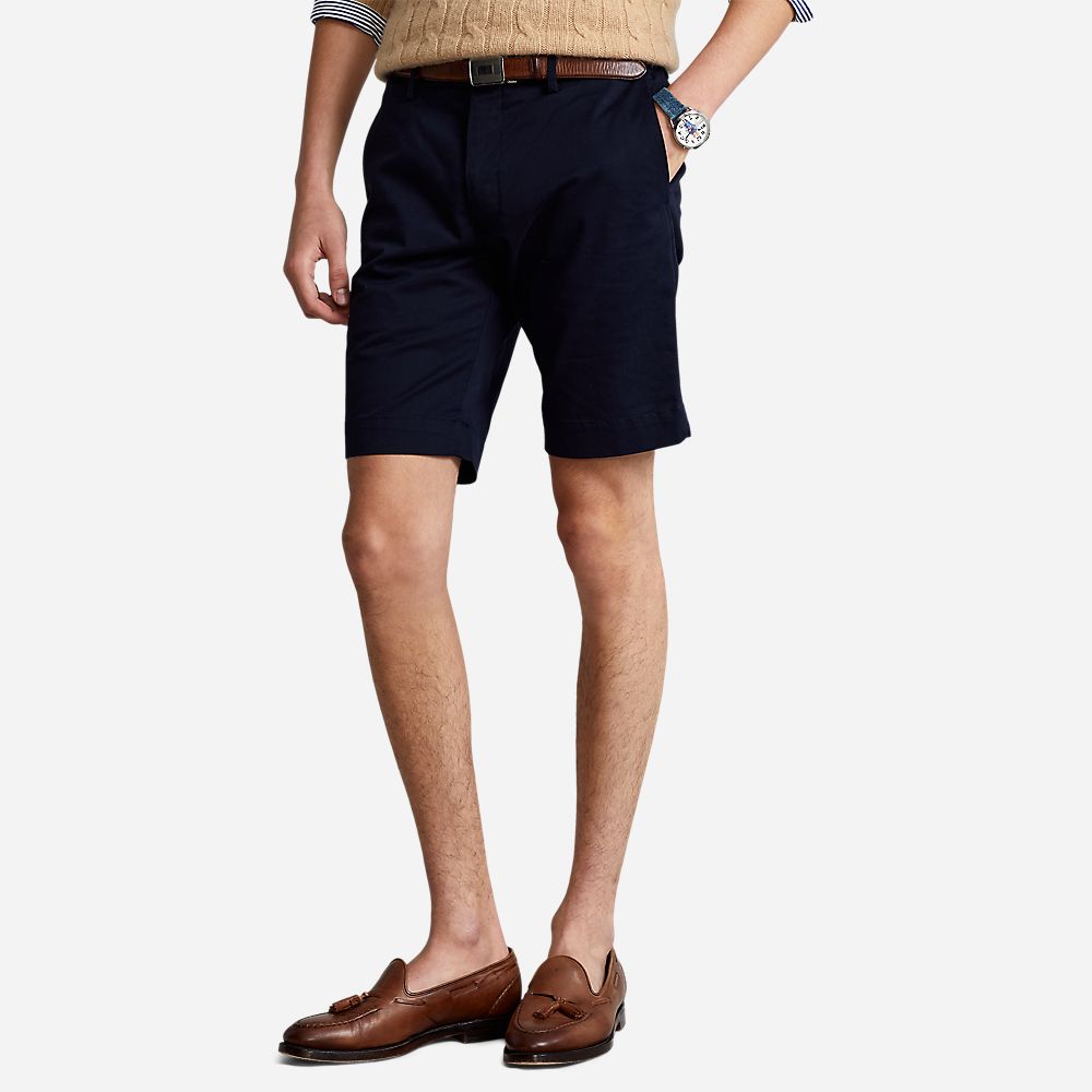 Stretch Slim Fit Chino Short - Aviator Navy