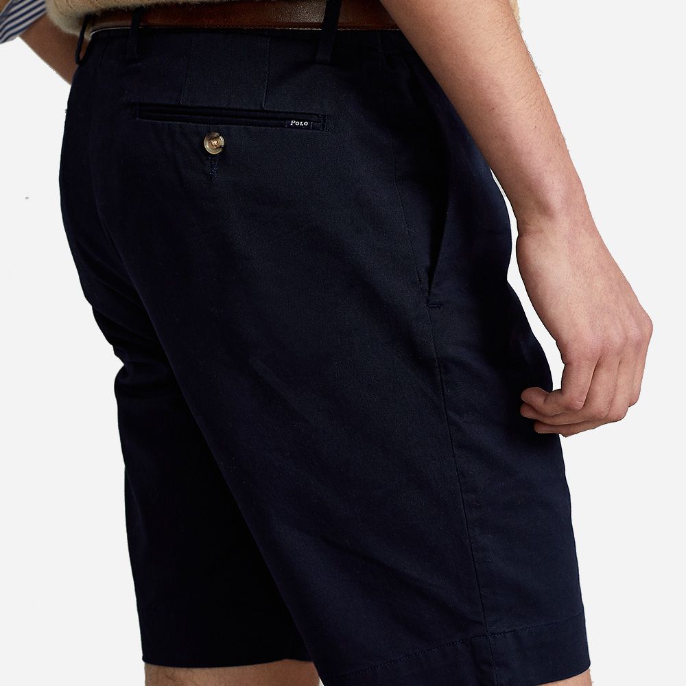 Stretch Slim Fit Chino Short - Aviator Navy