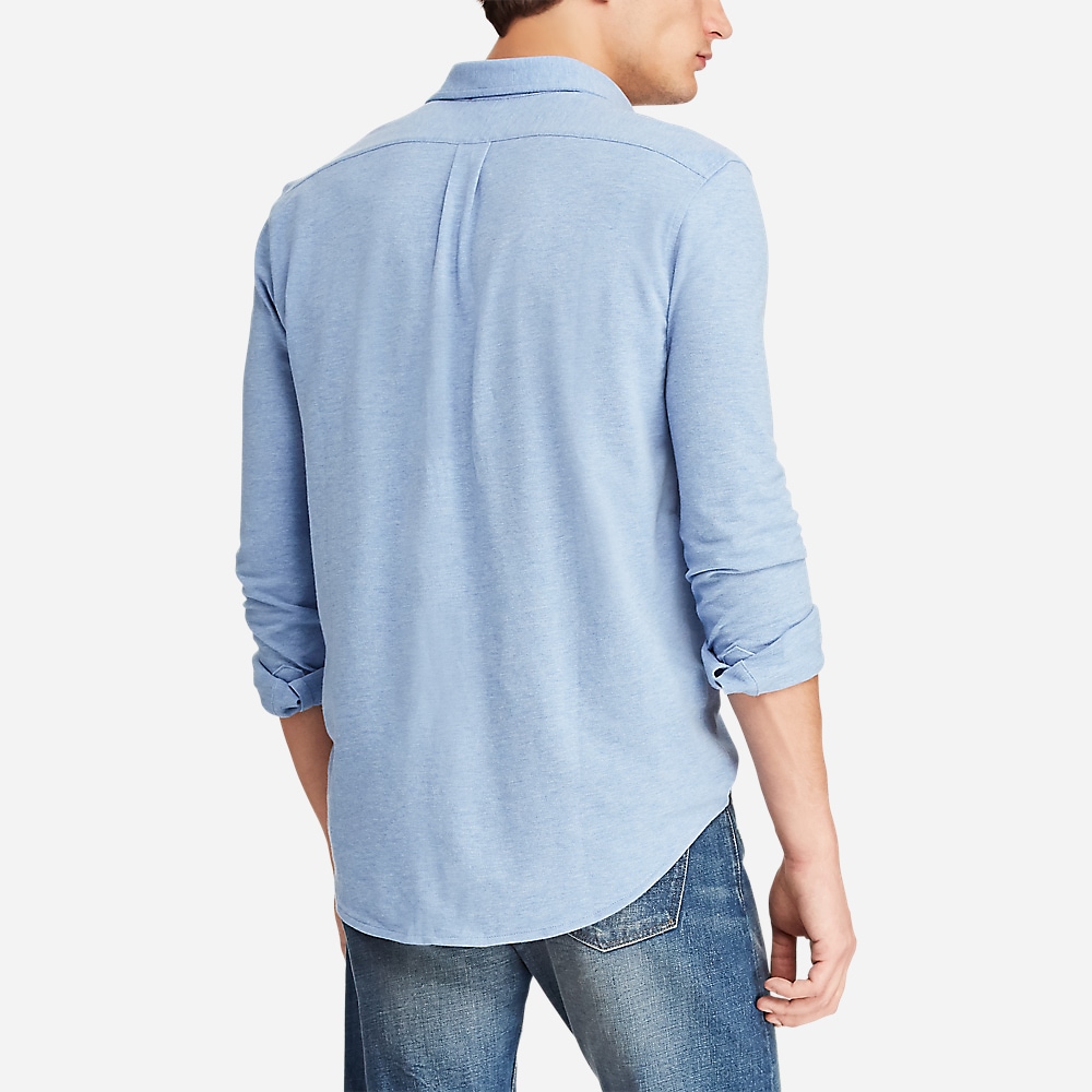 Featherweight Mesh Shirt - Isle Heather