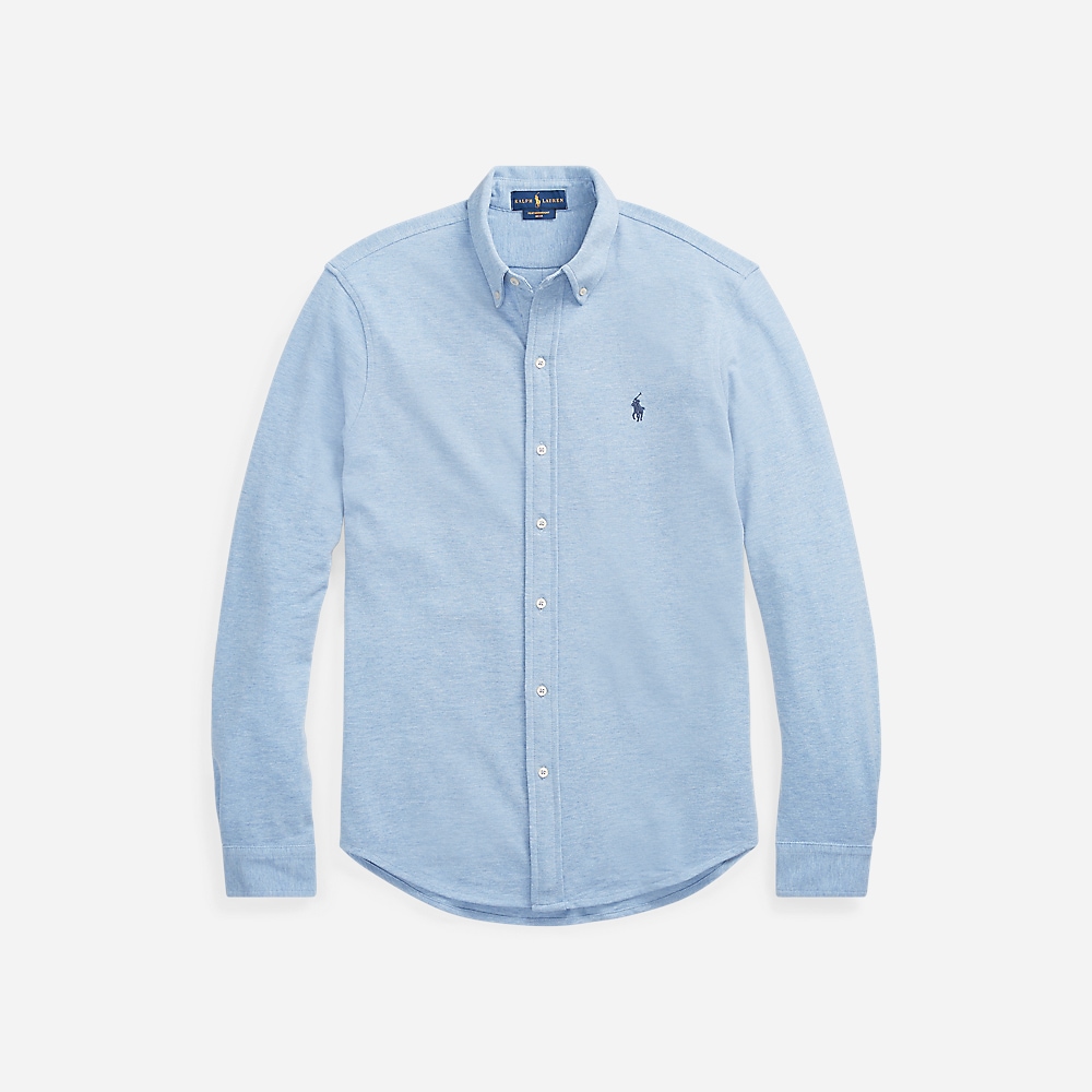 Featherweight Mesh Shirt - Isle Heather