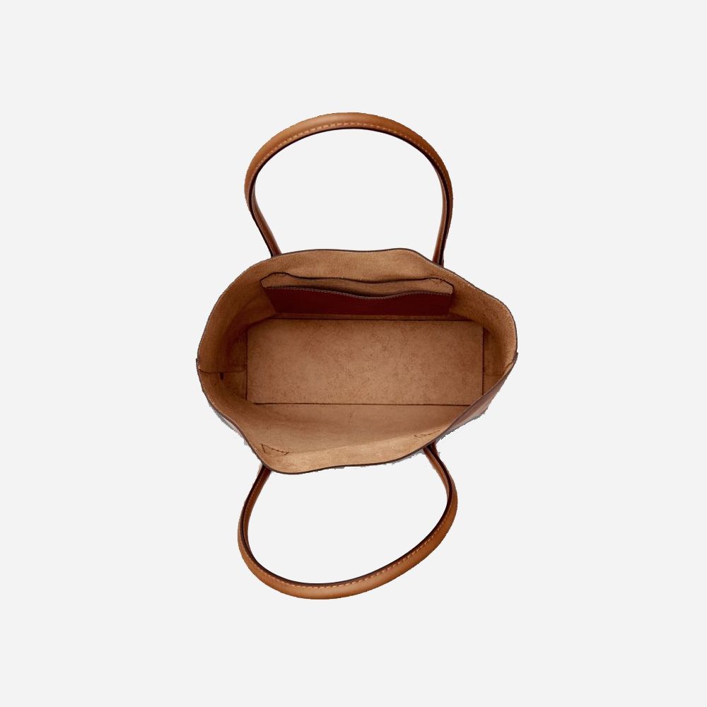 Elsa Plain Tote Cognac