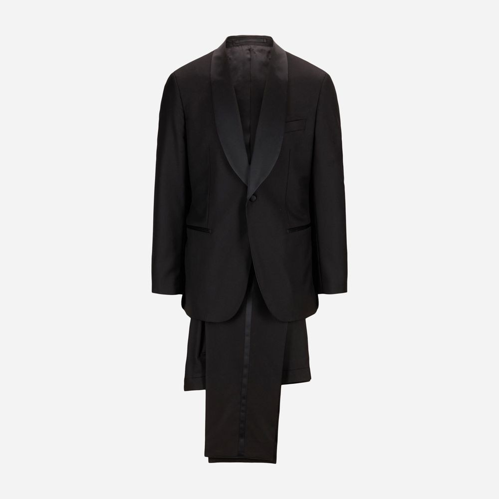 Tuxedo Shawl Collar - Black