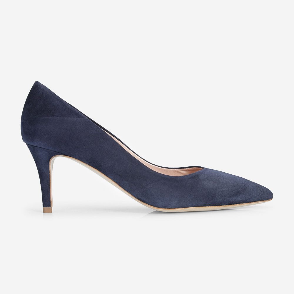Blue Heels Velour Marino