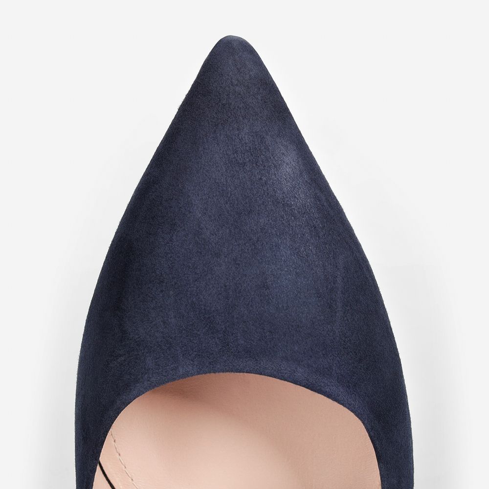 Blue Heels Velour Marino