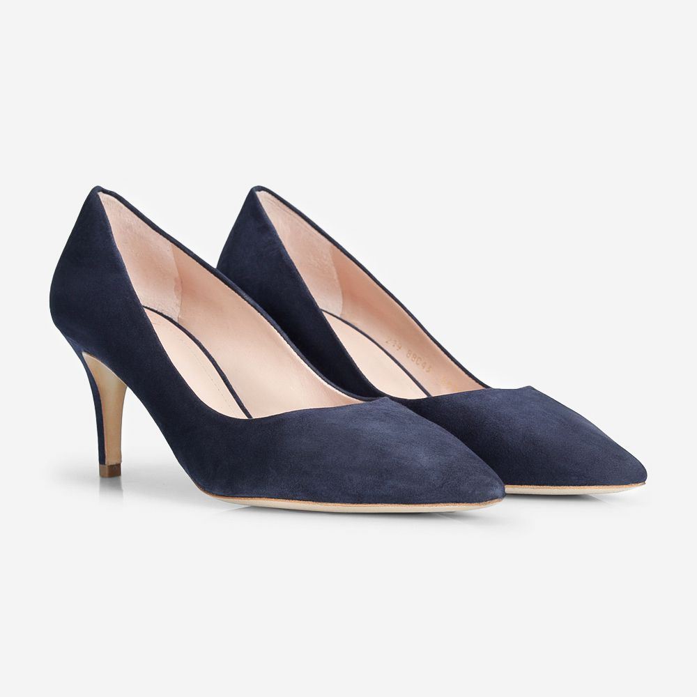 Blue Heels Velour Marino