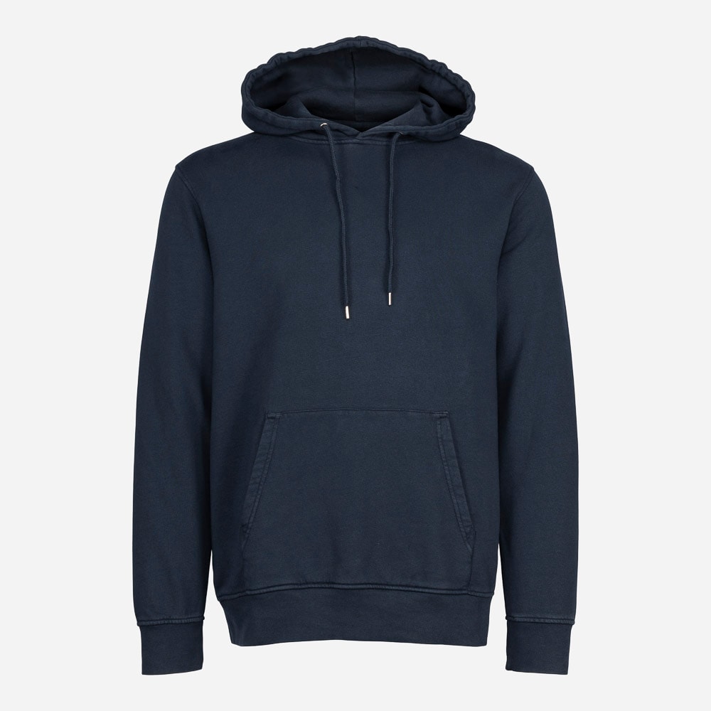 Classic Organic Hood - Navy Blue