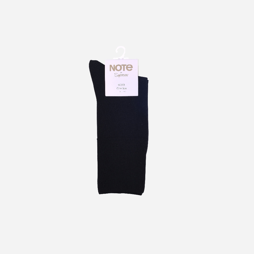 Fine Wool Comfort Top Black
