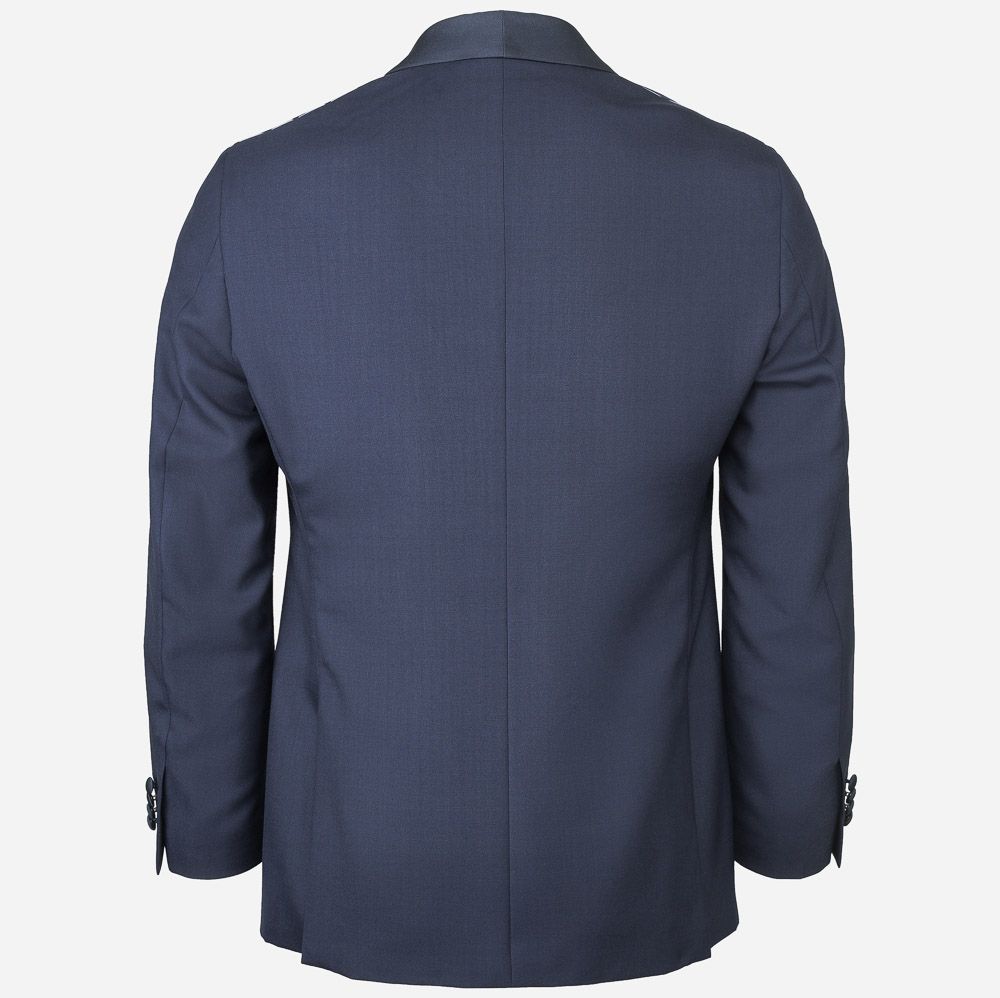 Tuxedo Shawl Collar - Midnight Blue