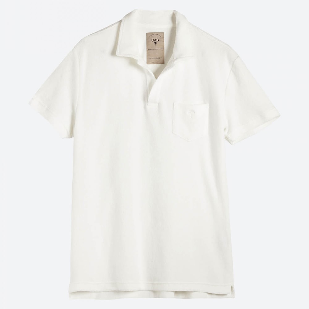 Terry Shirt - Solid White