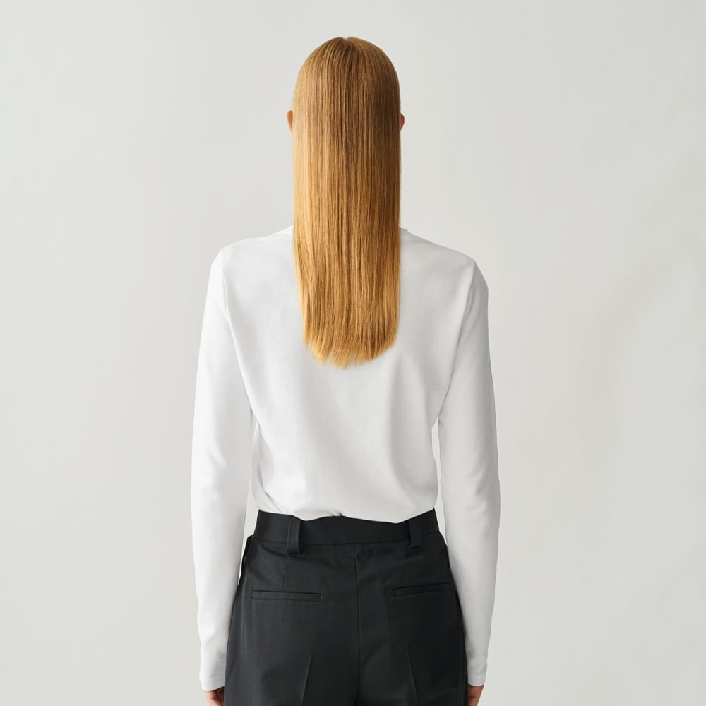Andrea Longsleeve - White
