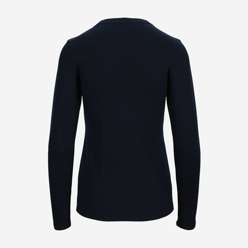 Roundneck Longsleeve - Dark Navy