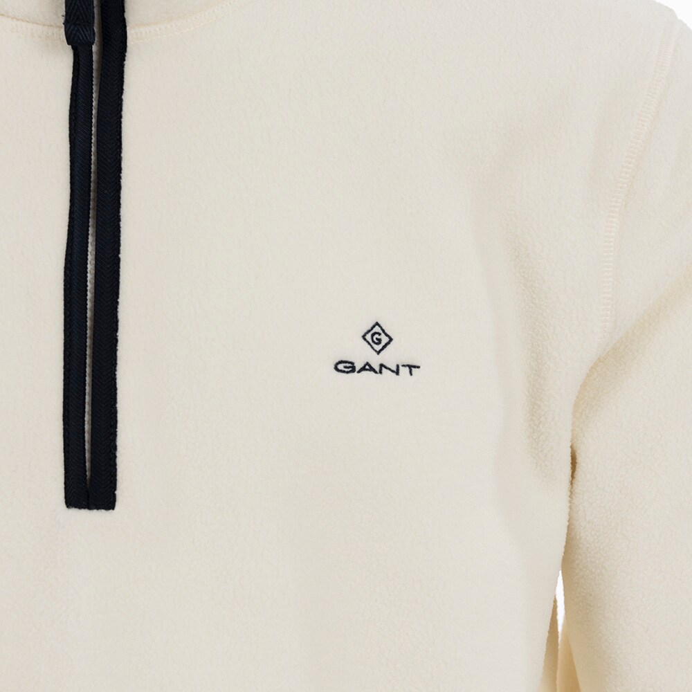 Light Fleece Half Zip - Offwhite