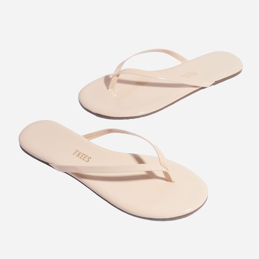 Foundations Gloss Flip Flop - Linen