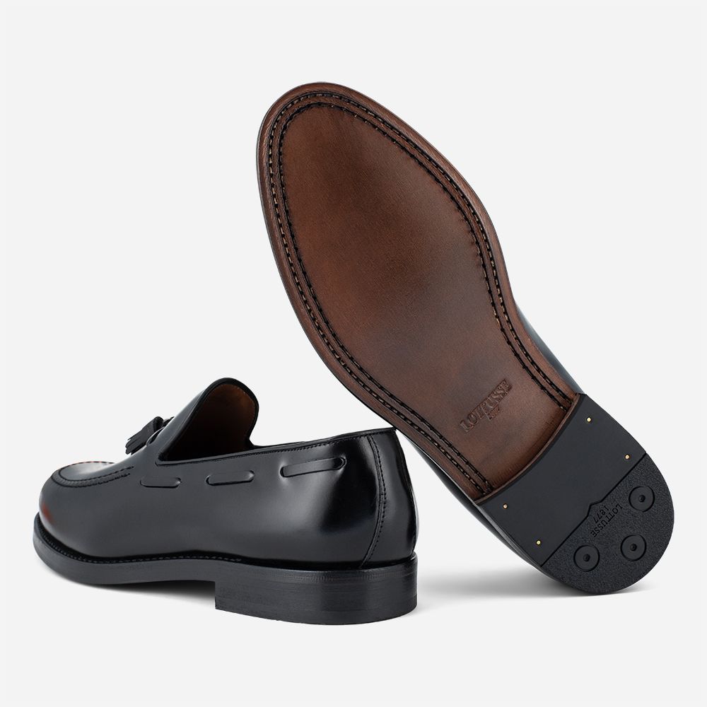 Tassel Loafer Jocker Negro