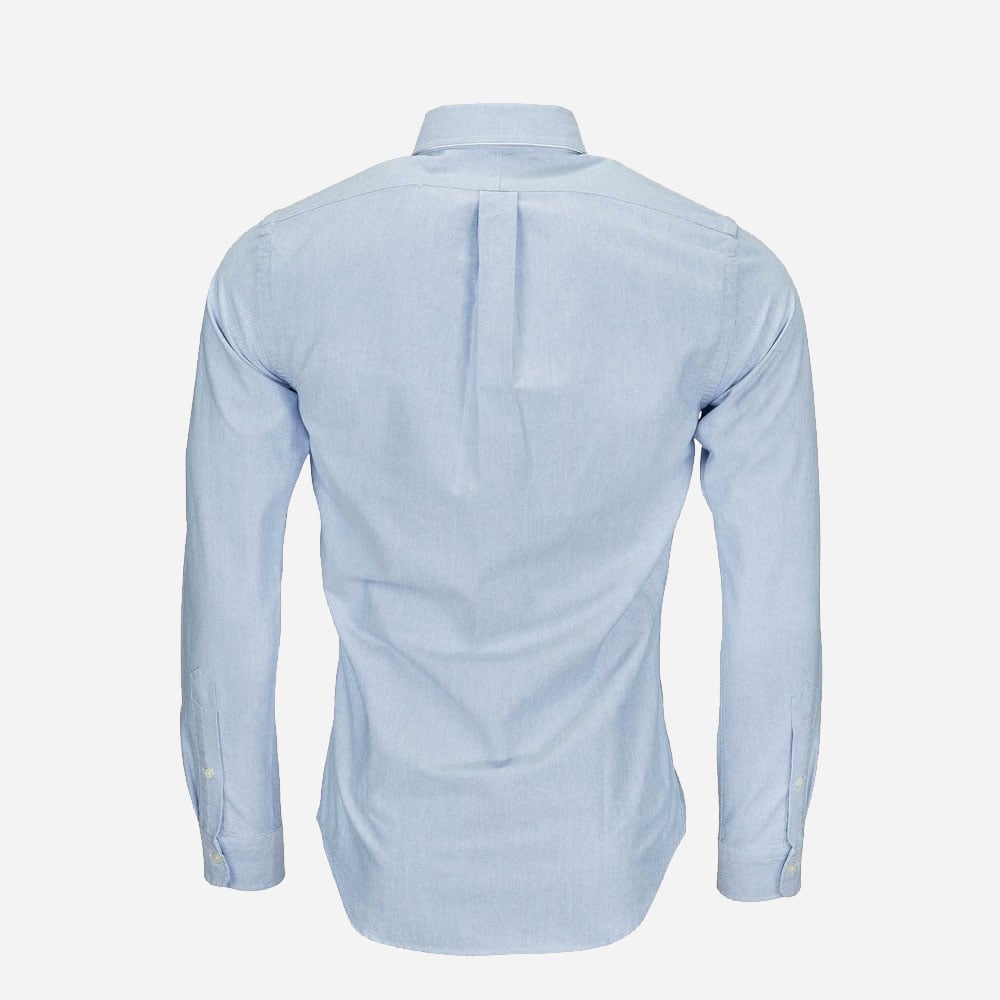 Custom Fit Oxford Shirt - Blue