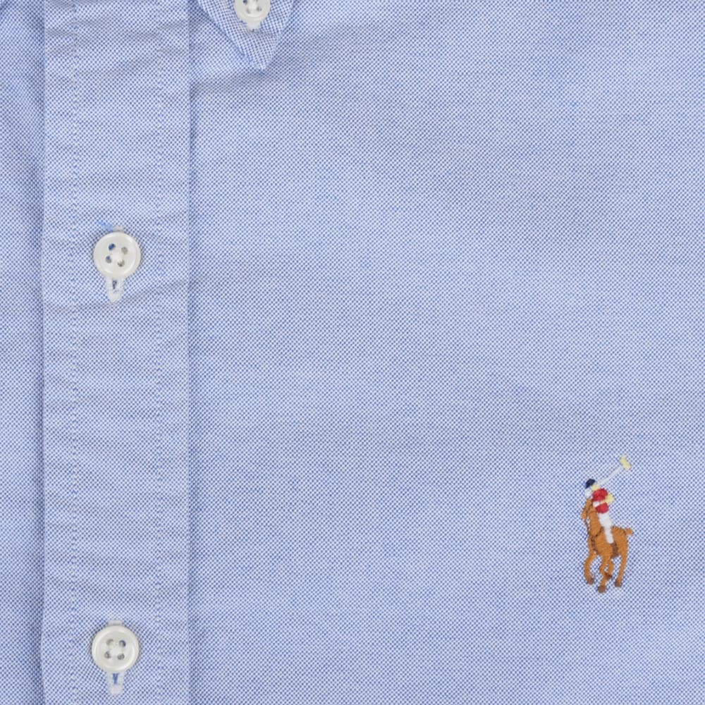 Custom Fit Oxford Shirt - Blue