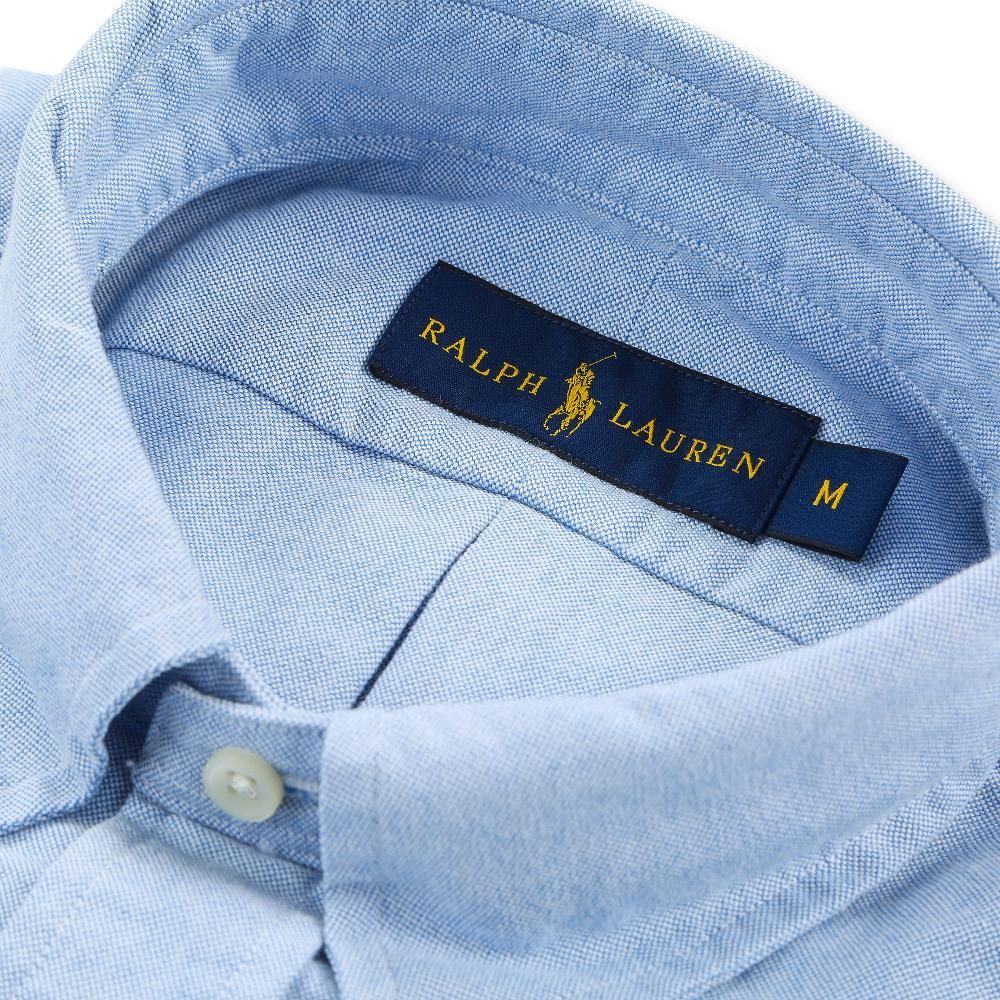 Custom Fit Oxford Shirt - Blue