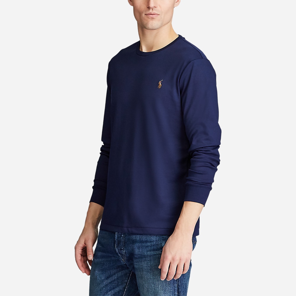 Lscncmslm2-Long Sleeve-T-Shirt French Navy