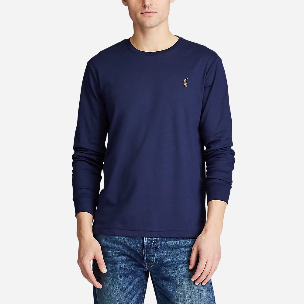 Lscncmslm2-Long Sleeve-T-Shirt French Navy
