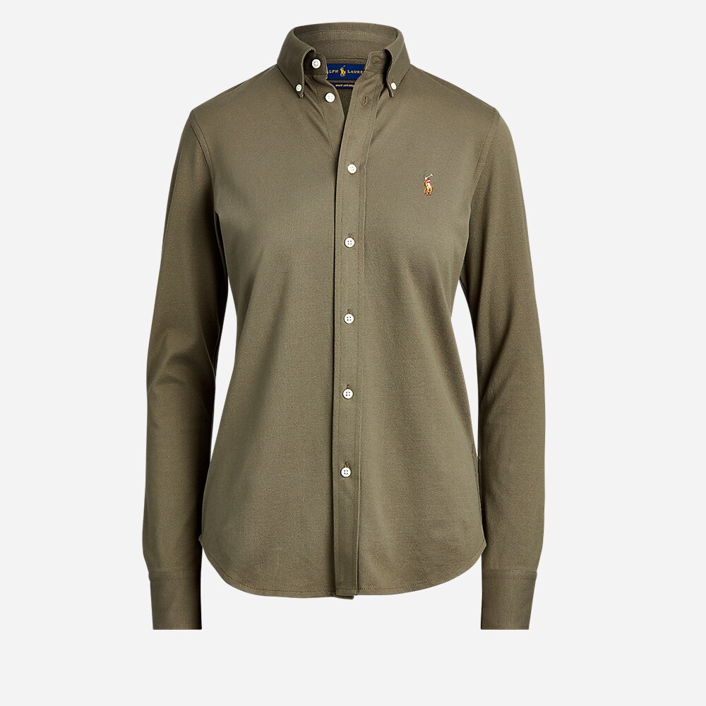 Ls Heidi-Skinny-Long Sleeve-Knit Defender Green