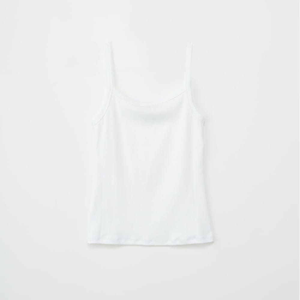 Tinki Rib Top - White
