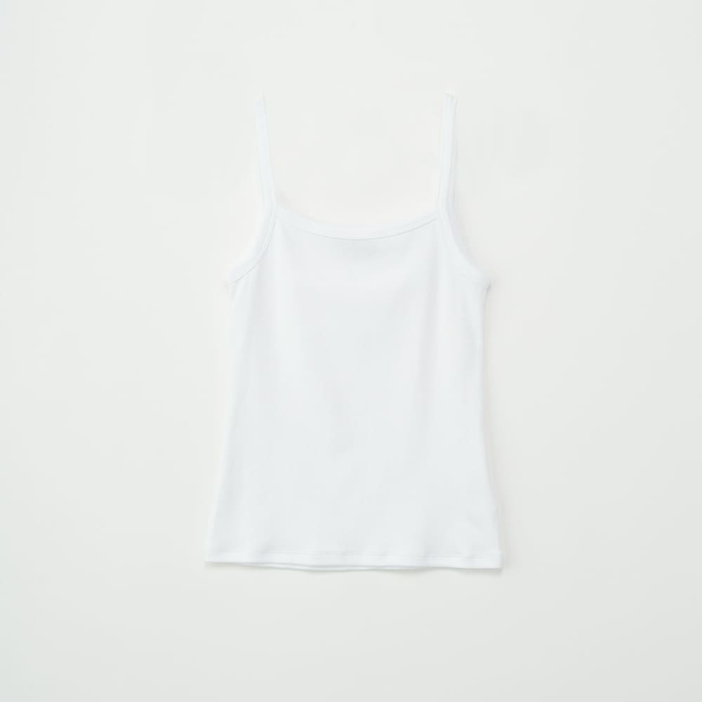 Tinki Rib Top - White