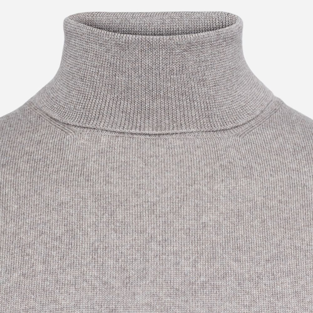 Turtle Neck Beige