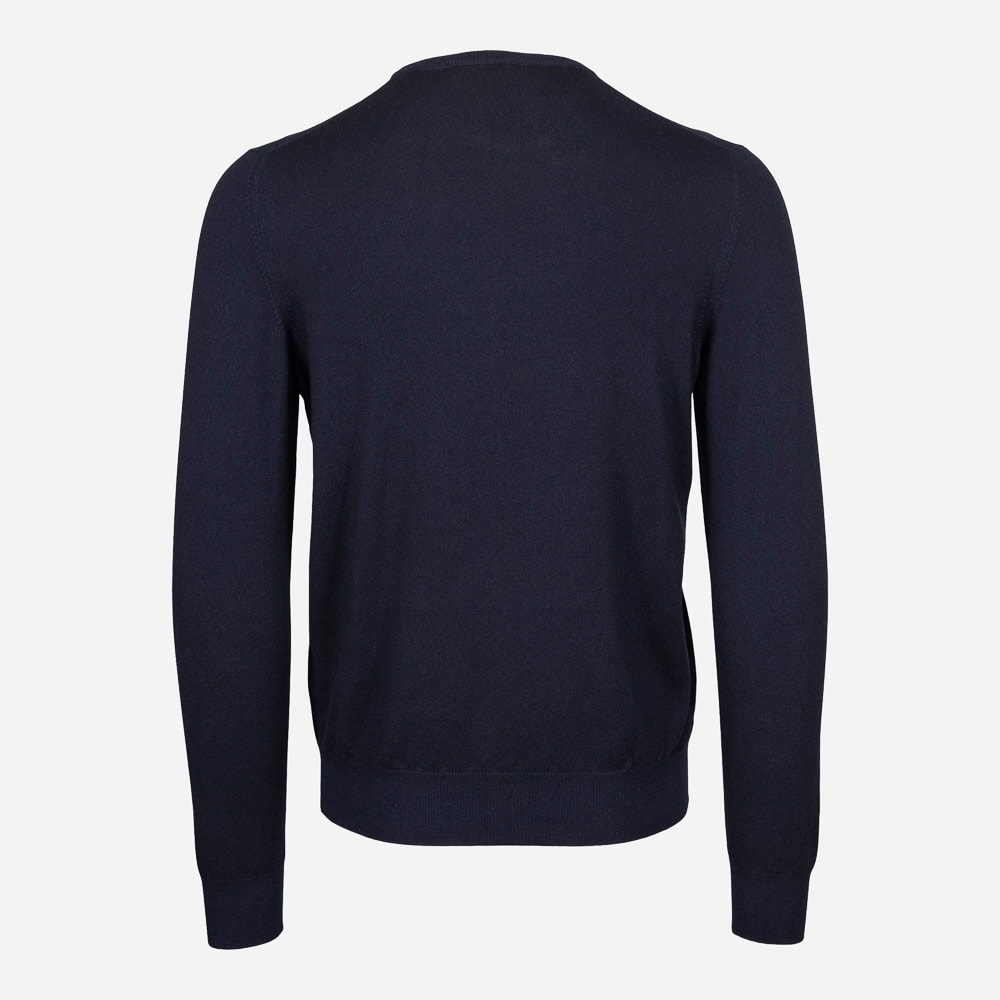 Crew Neck Cashmere - 599 Navy