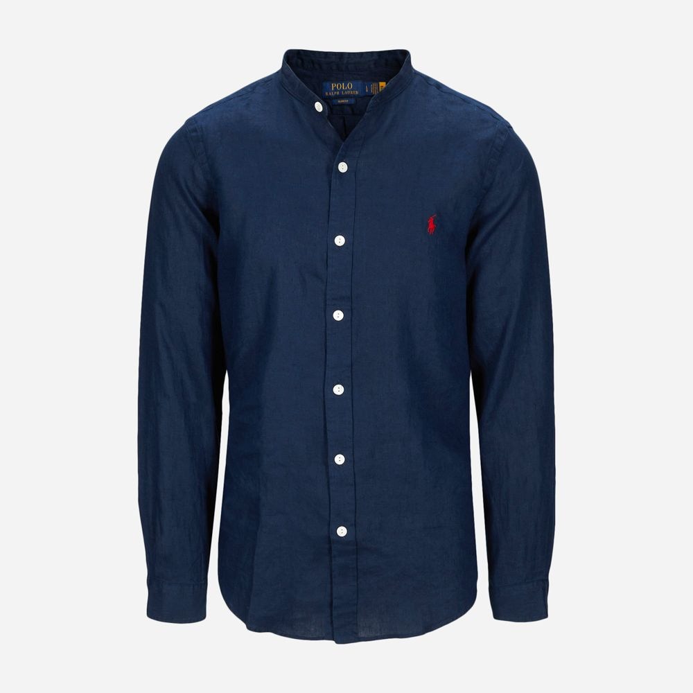 Slpsbbndppcs-Ls-Sport Shirt Newport Navy