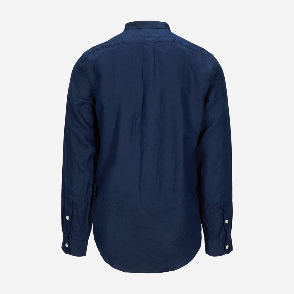 Slpsbbndppcs-Ls-Sport Shirt Newport Navy
