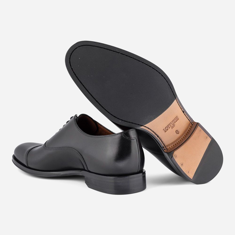Oxford Toecap Ebony Black