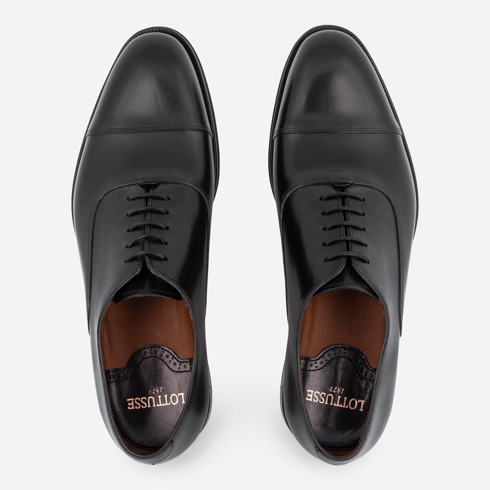 Oxford Toecap Ebony Black