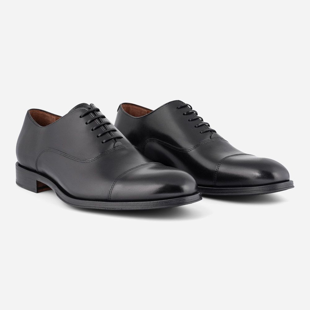 Oxford Toecap Ebony Black