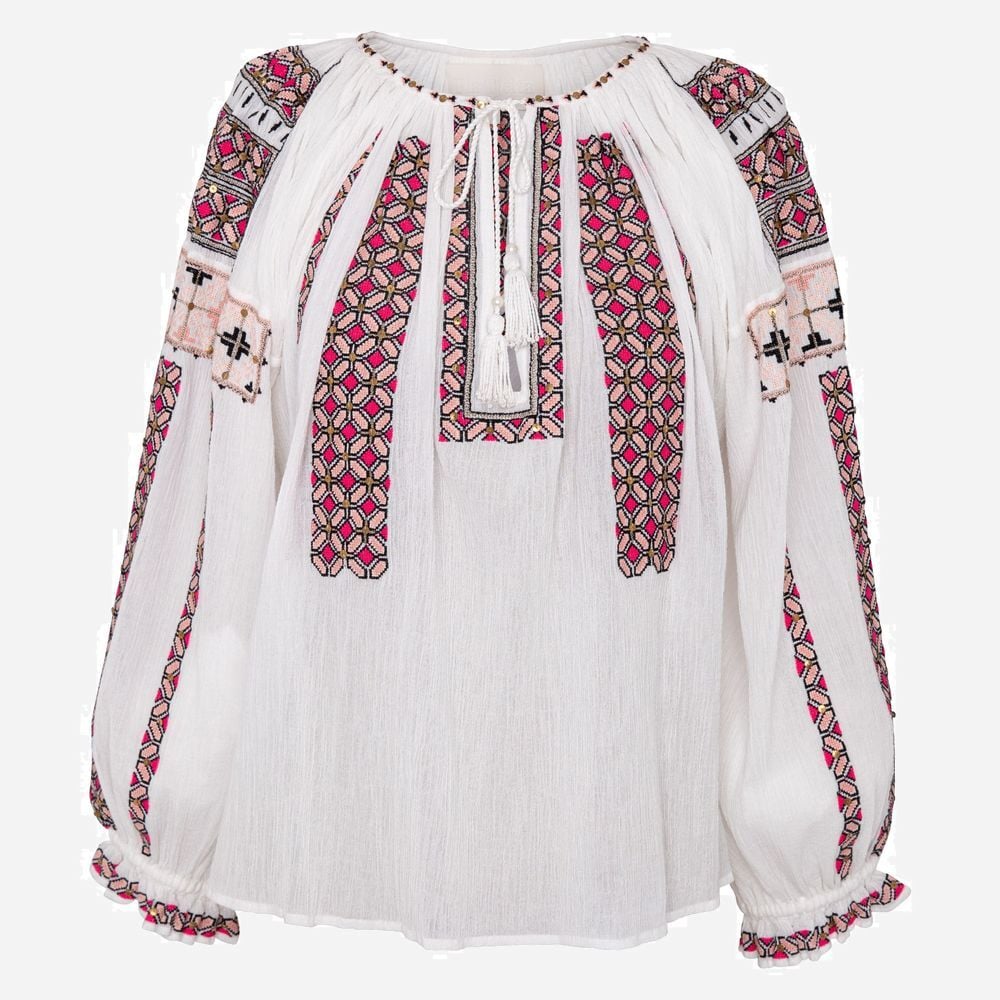 Peel Blouse - White