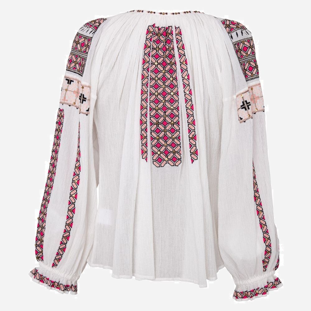 Peel Blouse - White